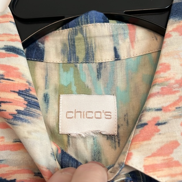 Chico’s Cotton Blouse - Picture 4 of 9